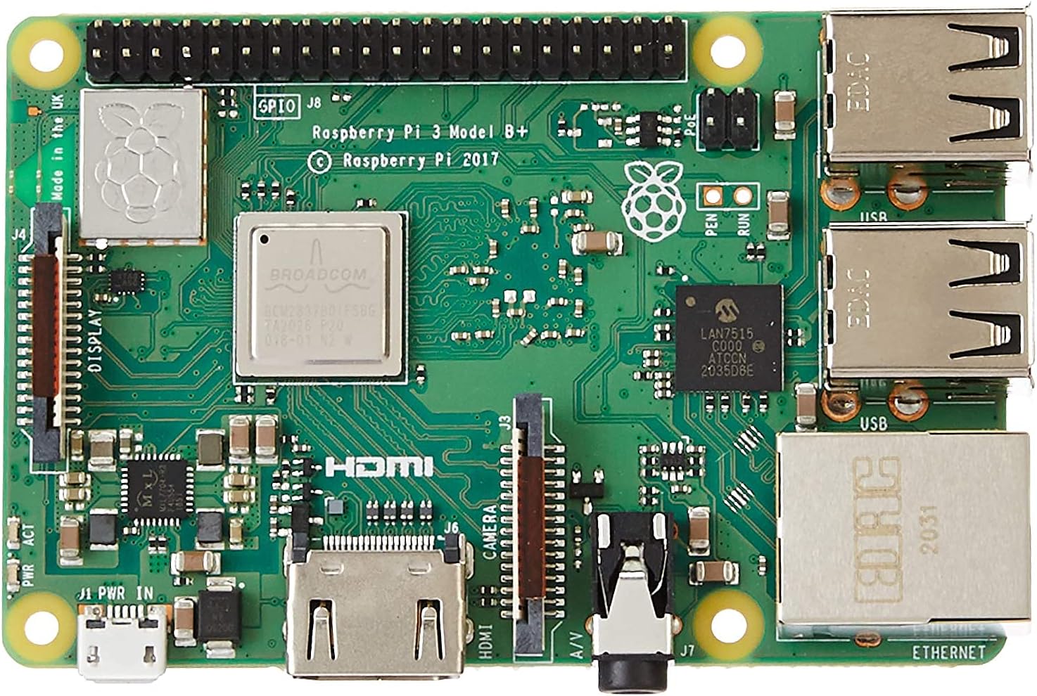 PI 3 B+ Top View